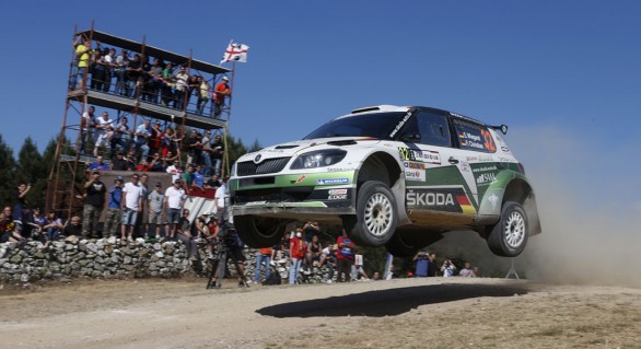 Skoda bei der Rallye Sardinien <br /> Ein aufregender Leichtsinn