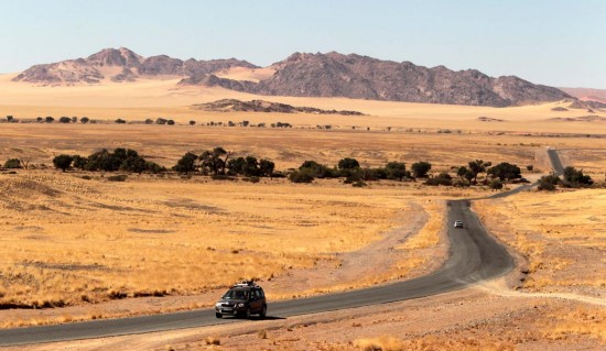 Skoda in Namibia <br />Yetis in der Wüste