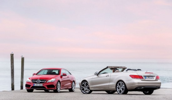 Mercedes E Cabrio und Coupé <br />E steht für Entspannung